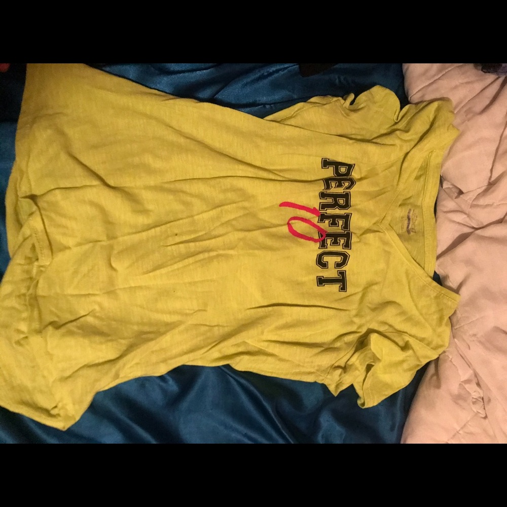 Neon work out kids shirt